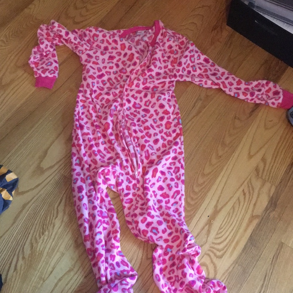 Cheeta print onesie